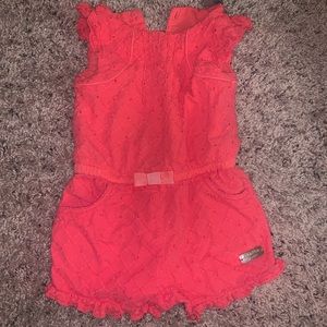 Calvin Klein pink romper